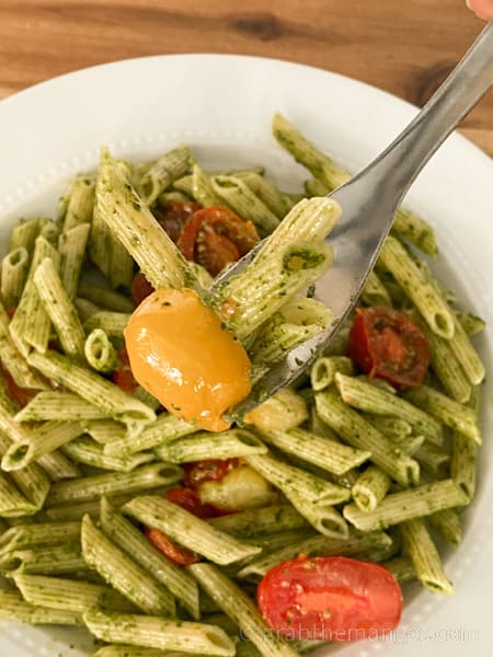 Easy Spinach Basil Pesto